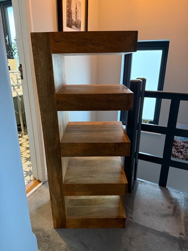 Mango wood shelf - mango,