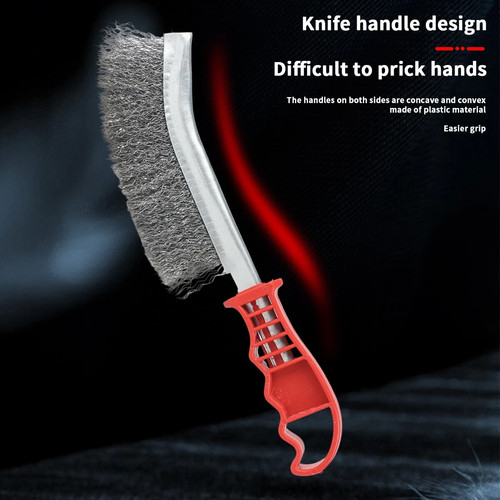 Heavy duty wire hand brush - wire,