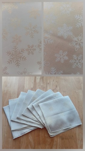 Cream snowflake design - snowflake,