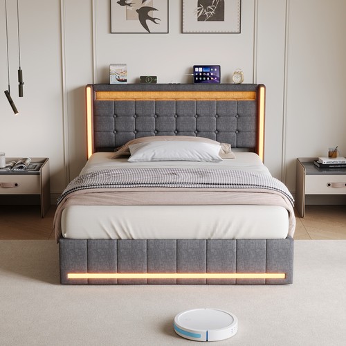 4ft6 double linen - 4ft6,