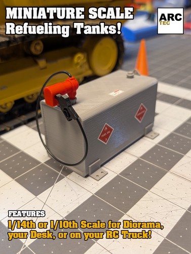 Miniature refueling tanks for - miniature,