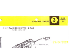 REPRINT- HORNBY DUBLO SERVICE