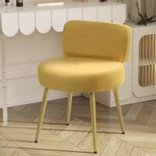 Yellow Fashion Vanity Stool