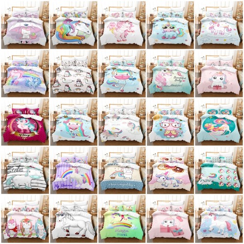 Unicorn duvet cover - unicorn,
