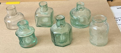 Six antique victorian - (6),