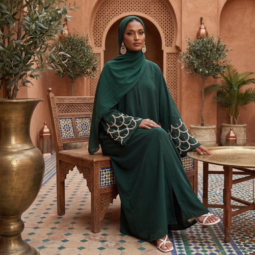 Dubai modest abaya - abaya, dress