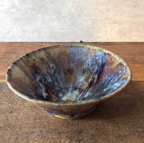 Studio pottery tenmoku style - pottery,