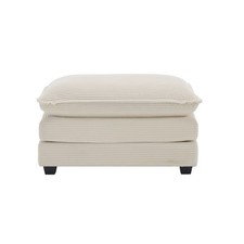Footstool Corduroy With