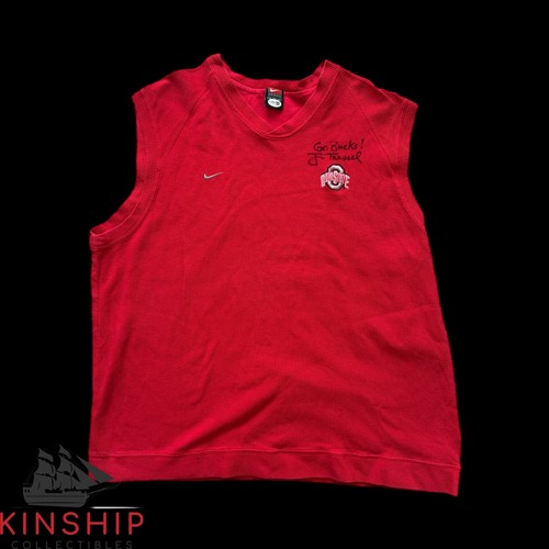 Jim tressel signed - jim, nike