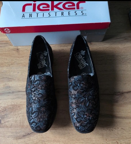 Rieker forbe ladies black - rieker,