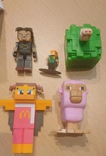 Minecraft Figure Bundle X 5