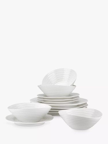 12pc white dinnerware - dinnerware, set