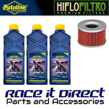 Oil & Filter Kit for Honda CMX 450 C 1986-1987 Putoline & Hiflo
