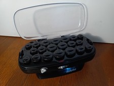 BaByliss R24B Set Of 20 Lightweight Heated Flock Hair Rollers Curlers - No Pins 