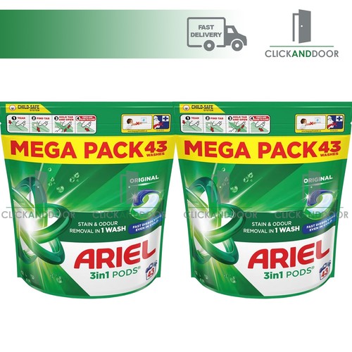 Ariel 3in1 pods washing - pods,