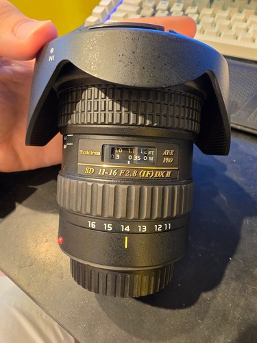 Tokina 16mm at - 11-16mm, f/2.8