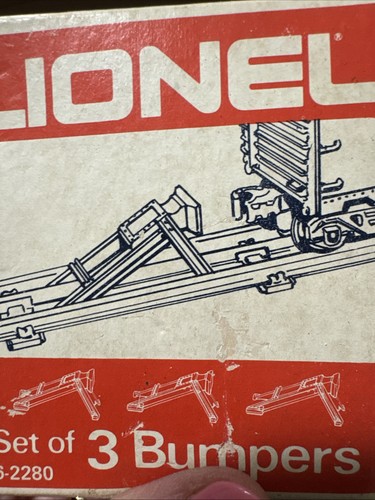 Lionel 2280 set 3 bumpers - set, of