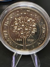 2004 Royal Horticultural Society 200 Years Of Gardening Commemorative Medallion