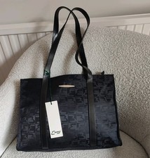 Bnwt enny black tote bag - black,