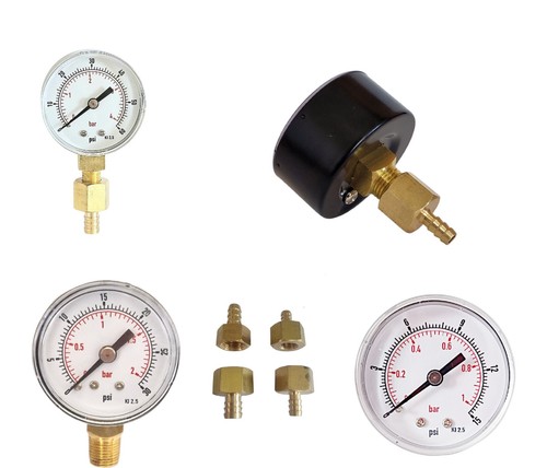 Low pressure gauge with - pressure,