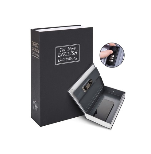 Book safe box lock - book, vault