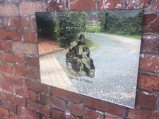 Vintage advertising mirror - vintage,