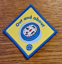 GirlGuiding Old Out And About Brownie Interest Badge (2003-2018)