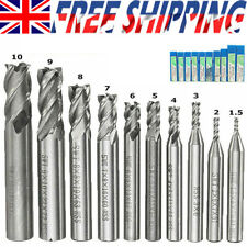 10x Tungsten Carbide 4 Flutes