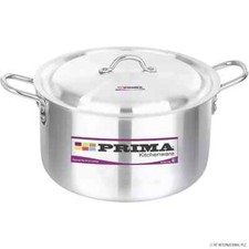 Heavy Duty Aluminium Casserole Dish Saucepan Stockpot Stew Pan Pot With Lid New