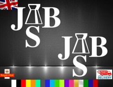 JBS PELLETS STICKER, AIR RIFLE CASE STICKER, LOCKER STICKER .177 .22  X2 COLOUR