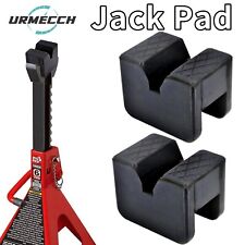 2pc Rubber Axle Jack Pad Jacking Stand Pads Adapter Frame Rail Protector Lifting