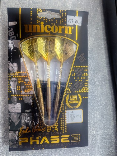John lowe unicorn darts - john,