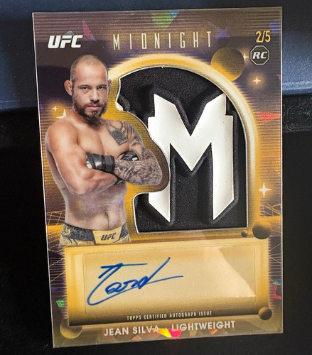Jean silva rookie relic - 2/5,