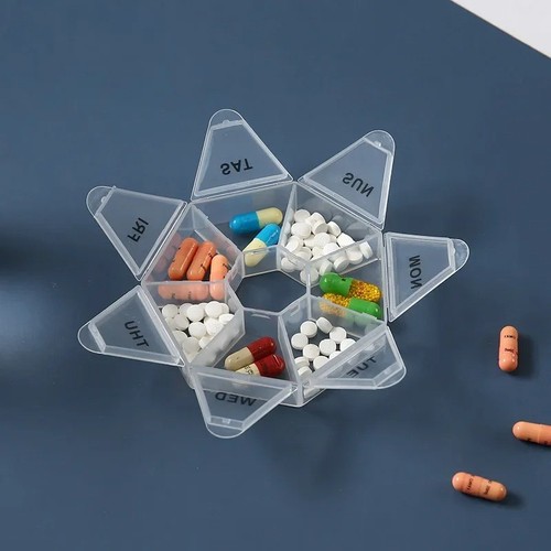 Weekly daily pill box - weekly,