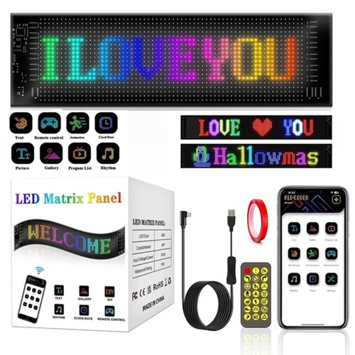 Usb led car flexible - led, sign