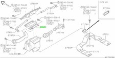 Duct, Ventilator Center For: Nissan Skyline R33 GTR BCNR33 95-98