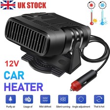 12V Portable Car Heater Fan Vehicle Windscreen Ceramic Heater Defroster Demister
