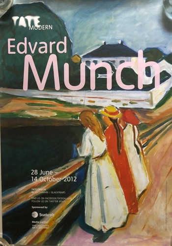 Tate modern exhibition poster - modern,