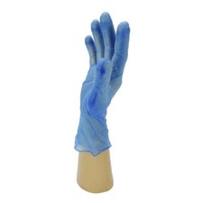 Blue Vinyl Powder Free Gloves