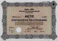 Gebr. Hille 1940 wood industry