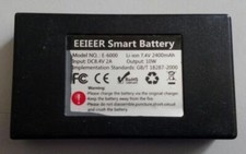 Smart Battery 2400mAh, 7.4V, Li-ion E-6000 for Heated Devices