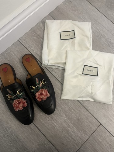Gucci princetown black - gucci,