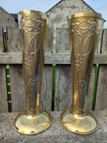 Pair antique art nouveau - art,