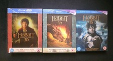 The Hobbit Trilogy 3D Blu-ray - Complete 3 film plus extended edition!