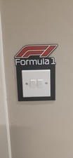F1 Formula 1 Logo Light Switch