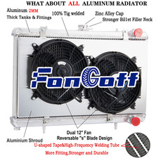 3 Row Radiator Fan Shroud FITS