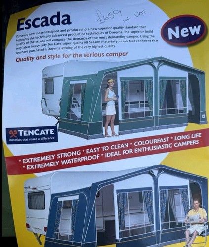 Caravan awning dorema escada - caravan,