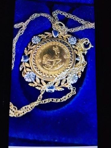 Krugerrand 22ct coin with - ,