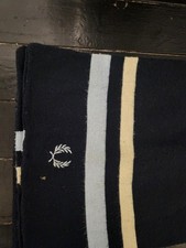 Fred PERRY SCARF. 6 FEET IN LENGTH. 9.5 INCHES WIDE. IN  Decent CONDITION