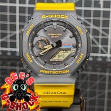 Casio G-Shock GA-B2100 Yellow Black Gold Limited Ed CasiOak Solar Bluetooth 2023
